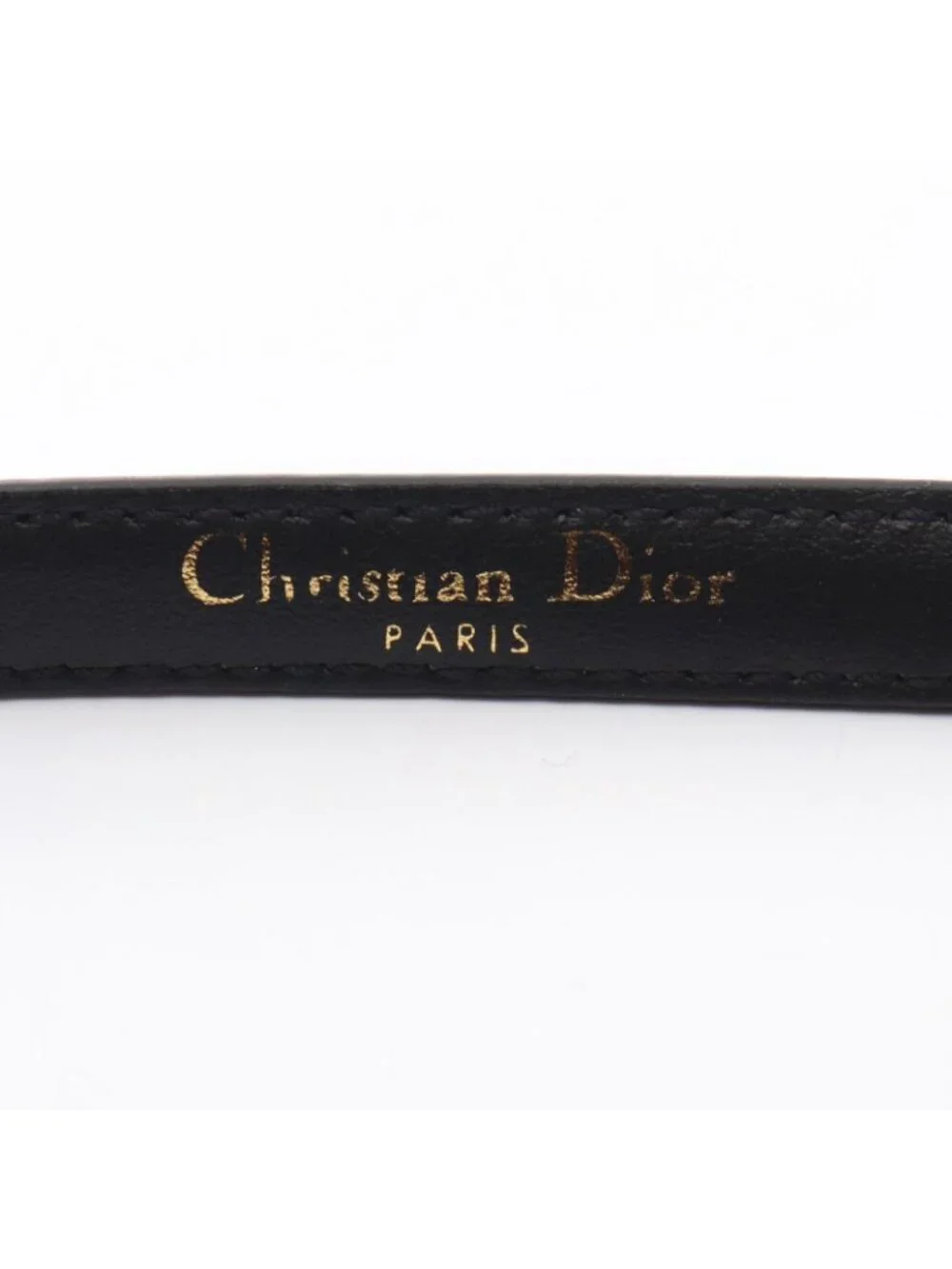 Dior Belt CD Logo Leopard Leather